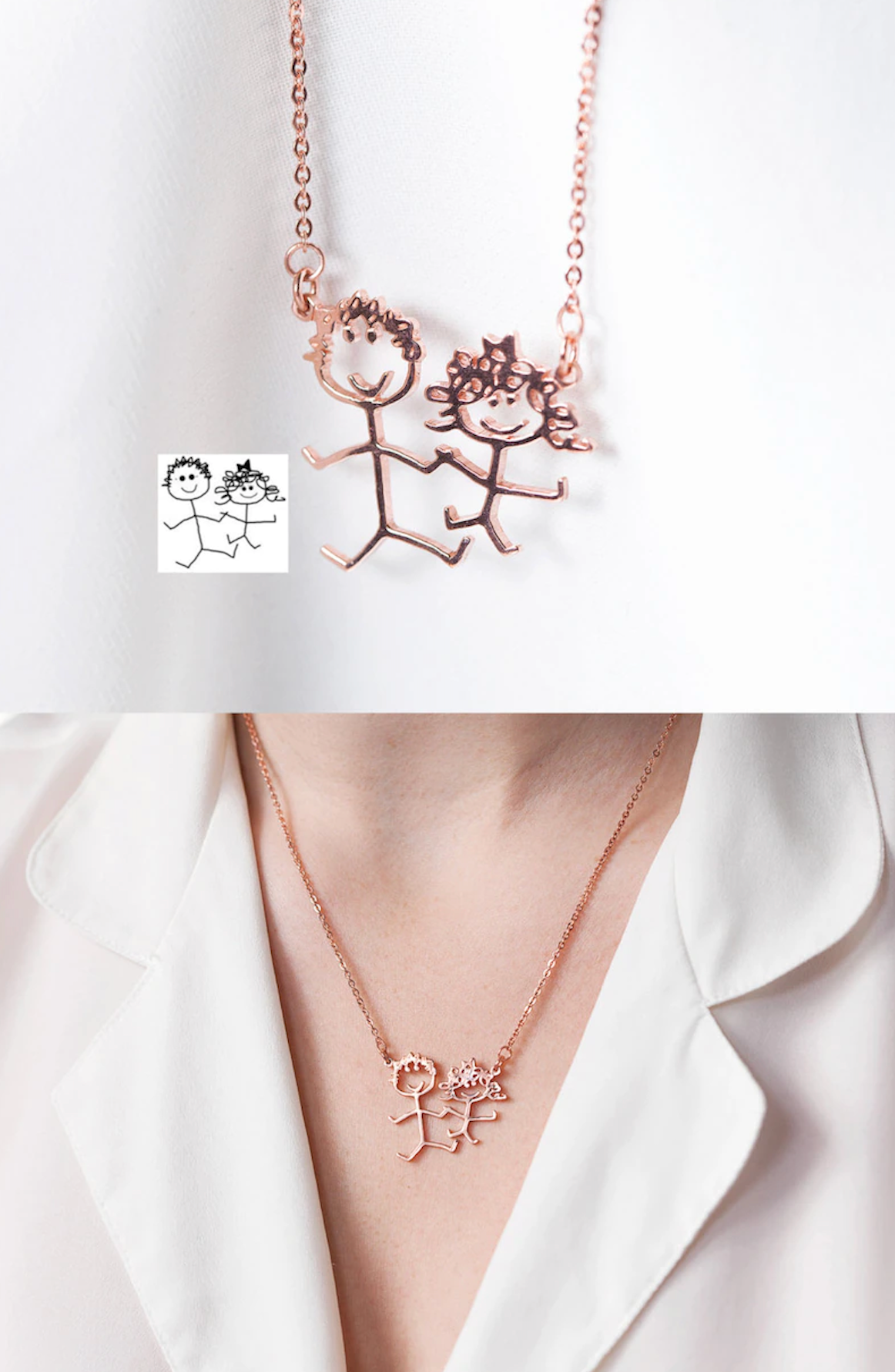 手書き文字やイラストでつくるネックレス – kurita jewelry