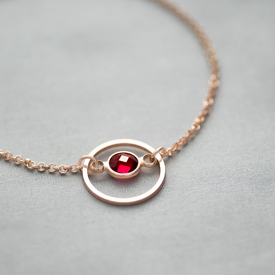 誕生石シリーズブレスレット07