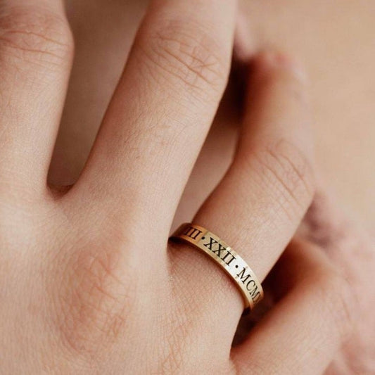 オリジナルリング-11(テキスト彫刻)