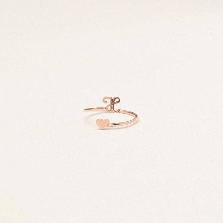 イニシャルリング08（ハート） – kurita jewelry